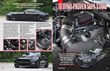 Two Page Spread on 2020 Attitude Street Cars winner, Jonathan Buckner!